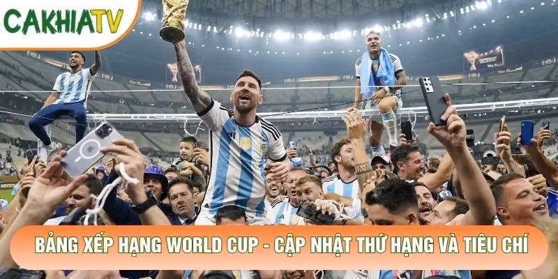 Bảng Xếp Hạng World Cup – Cập Nhật Thứ Hạng Và Tiêu Chí