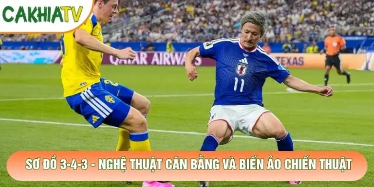 Sơ Đồ 3-4-3 - Nghệ Thuật Cân Bằng Và Biến Ảo Chiến Thuật