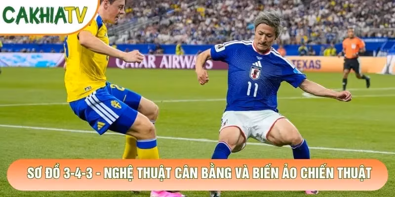 Sơ Đồ 3-4-3 – Nghệ Thuật Cân Bằng Và Biến Ảo Chiến Thuật
